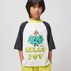 画像をギャラリービューアに読み込む, Hello Joy ranglan sleeves T-shirt / BOBO CHOSES 25SS
