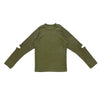 画像をギャラリービューアに読み込む, rib long sleeved tops / olive / UNIONINI 24AW
