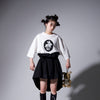 画像をギャラリービューアに読み込む, rabbit patch tee / white / UNIONINI 26SS
