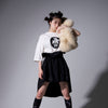 画像をギャラリービューアに読み込む, rabbit patch tee / white / UNIONINI 26SS
