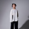 画像をギャラリービューアに読み込む, slit long sleeved tee / white / UNIONINI 26SS
