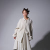 画像をギャラリービューアに読み込む, wrinkled blouse  / beige / UNIONINI 26SS
