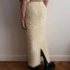 画像をギャラリービューアに読み込む, Fringe Maxi skirt / ivory / mediam 24AW
