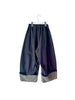 画像をギャラリービューアに読み込む, WIDE MACKIN DENIM PANTS / BLUE / frankygrow 26SS
