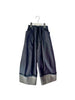 画像をギャラリービューアに読み込む, WIDE MACKIN DENIM PANTS / BLUE / frankygrow 26SS
