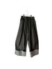 画像をギャラリービューアに読み込む, WIDE MACKIN DENIM PANTS / BLACK / frankygrow 26SS
