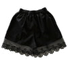 画像をギャラリービューアに読み込む, teddybear lace short pants  / black / UNIONINI 26SS
