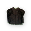 画像をギャラリービューアに読み込む, DOTS TULLE MWLLOW SHEER TOPS / BLACK / frankygrow 26SS
