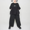 画像をギャラリービューアに読み込む, cross-stitch lace long pants / black / UNIONINI 25SS
